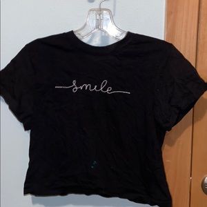 ROMWE smile tee